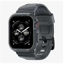 Spigen ACS07387 Apple Watch Series 9 45mm / Watch Series 8 45mm / Watch Series 7 45mm sötétszürke szilikon óraszíj (ACS07387)