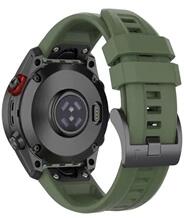 GIGAPACK GP-149221 Garmin Epix Pro (Gen2) 47mm / Fenix 7 Solar / Fenix 7 Sapphire 22mm sötétzöld szilikon óraszíj (GP-149221)