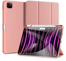 Dux Ducis GP-157395 iPad Pro 11 (2024) rózsaszín bőr hatású oldalra nyíló tok (GP-157395)