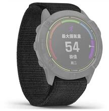 GIGAPACK GP-149253 Garmin Epix Pro (Gen2) 51mm / Fenix 7X Pro Solar / Fenix 7X Solar 26mm fekete nylon óraszíj (GP-149253)
