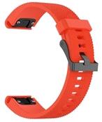 GIGAPACK GP-149212 Garmin Fenix 7S Solar / Fenix 7S Sapphire / Fenix 7S Pro Solar 20mm piros szilikon óraszíj (GP-149212)