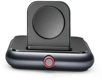 JOYROOM JR-WQW03 5W Apple Watch fekete vezeték nélküli asztali töltő + Type-C kábel (JR-WQW03)