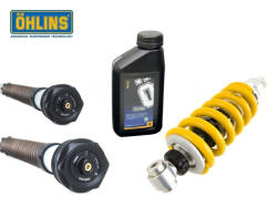 Ohlins Kit Advanced Fork Cartridge + Ohlins Shock Absorber Yamaha Xsr 700 2016-2020 (ya 419+fks 204+01309-01)