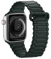 DUX DUCIS GP-137722 Apple Watch Series 9 41mm / Watch Series 1 38mm / Watch Series 2 38mm sötétzöld szilikon óraszíj (GP-137722)