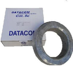 Datacom UTP kábel cat5e bal. 100m szürke (1101)