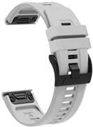 GIGAPACK GP-149236 Garmin Fenix 7X Solar / Fenix 7X Sapphire / Fenix 7X Pro Solar 26mm szürke szilikon óraszíj (GP-149236)