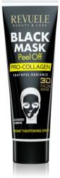 Revuele Black Mask Peel Off Pro-Colagen lehúzható maszk a feszes bőrért 80 ml