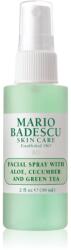 Mario Badescu Facial Spray with Aloe, Cucumber and Green Tea hűsítő és felfrissítő permet fáradt bőrre 59 ml