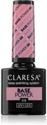 Claresa UV/LED Base Power bázis lakk zselés műkörömhöz árnyalat 08 5 g