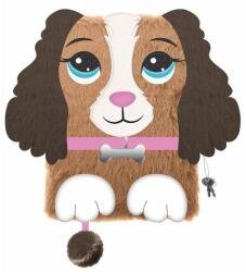 St. Majewski My little friend kutyás szőrmés kulcsos napló - A/5 - 96 lapos - Spániel (669415)