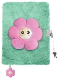 St. Majewski My little friend szőrmés kulcsos napló - A/5 - 96 lapos - Pink Flower (669514)