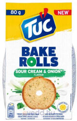 7DAYS TUC Bake Rolls hagymás-tejfölös ízű kétszersült - 80g