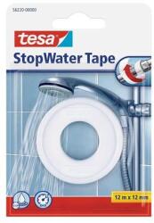 TESA Tömítőszalag, csöpögésre, 12 mm x 12 m, TESA, "StopWater Tape", fehér (TE56220)