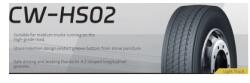 CROSSWIND Cw Hs02 305/70r19.5 148/145m Directie Autostrada (8605068702440) - tireo