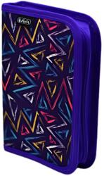 Herlitz Penar neechipat cu 2 clape Herlitz 9494750, Motiv triangle (9494750) Penar