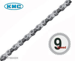 KMC X 9 lánc, 9-seb. , 114 szem