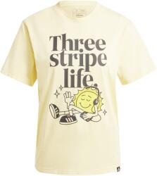 Adidas adidas Positivity Graphic T-Shirt S | Femei | Tricouri | Galben | IX6454