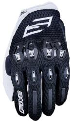 FIVE Mănuși moto damă FIVE Stunt EVO 2 Airflow negru-alb (FIV2305060732)
