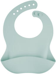 Canpol Babies vízálló szilikon előke zsebbel - Zöld