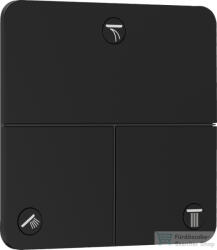 Hansgrohe ShowerSelect Comfort Q 3 funkciós falsík alatti kád /zuhany csaptelep belső egység nélkül, matt fekete 15587670 (15587670)