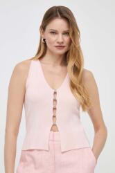 Guess top női, rózsaszín, W4GR34 Z2YK2 - rózsaszín M