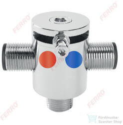 FERRO Mechanikus keverőszelep 3/8? , érintésmentes csaptelepekhez, szelepekhez MM10 (MM10)
