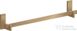 Hansgrohe AXOR UNIVERSAL RECTANGULAR 64 cm-es törölközőtartó, szálcsiszolt bronz 42661140 (42661140)