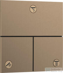 Hansgrohe ShowerSelect Comfort E 3 funkciós falsík alatti kád /zuhany csaptelep belső egység nélkül, szálcsiszolt bronz 15573140 (15573140)