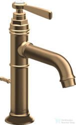 Hansgrohe AXOR MONTREUX 100 mosdó csaptelep automata leeresztővel, szálcsiszolt bronz 16515140 (16515140)