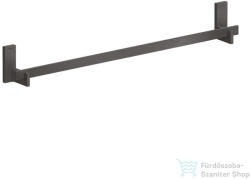 Hansgrohe AXOR UNIVERSAL RECTANGULAR 84 cm-es törölközőtartó, szálcsiszolt fekete króm 42683340 (42683340)