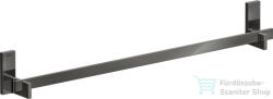 Hansgrohe AXOR UNIVERSAL RECTANGULAR 84 cm-es törölközőtartó, polírozott fekete króm 42683330 (42683330)