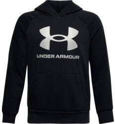 Under Armour RIVAL FLEECE HOODIE black Fiú-melegítőfelső XS