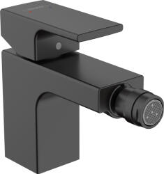 Hansgrohe Vernis Shape, szabadon álló bidé csaptelep lefolyókészlettel, fekete matt, HAN-71211670 (HAN-71211670)