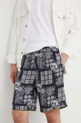 The Kooples rövidnadrág sötétkék, férfi, HSHO28059K - sötétkék 38