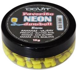 DOVIT favorite dumbell neon 5mm - ananász-vajsav (DOV571) - nextfish
