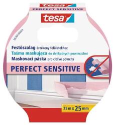 tesa Festő- és mázolószalag, érzékeny felületekhez, 25 mm x 25 m, TESA Perfect Sensitive (TE56260) - iroda24