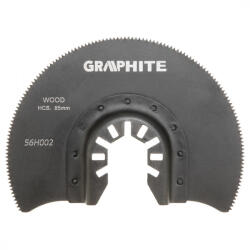 GRAPHITE Fűrésztárcsa Fa Kőrszegm. 85mm /59g020/ Graphite (56h002)