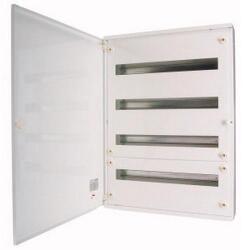 Eaton Kiselosztó PE/N-sínnel acél 6x 24M falonkívüli fehér IP30 ajtó BF-O-6/144-C EATON (283034)