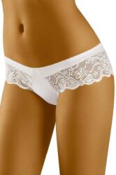 Wolbar Emma csípő szabású bugyi csipkével, fehér, S