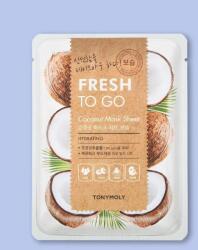 Tony Moly Mască cu cocos Fresh To Go Coconut Mask Sheet - 25 g / 1 buc Masca de fata