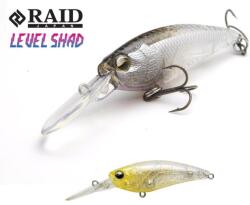 Raid Japan Level Shad 50, 3mm 4, 3g Su 013 Shirauo wobbler (RAID34107)
