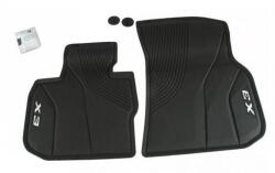 BMW Gyári BMW G01 X3 F97 X3M Allweather tépőzáras fekete első gumiszőnyeg szett 51472450511
