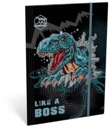 Lizzy Card Dino Cool Boss dinós gumis mappa A4 - Lizzy Card (LIZ-24130902)
