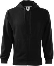 MALFINI Hanorac bărbați Trendy Zipper - Neagră | 3XL (4100118)