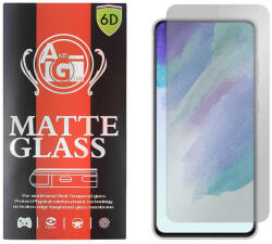 Apple 13/13 Pro/14 Matt, 6D Full Glue teljes kijelzős edzett üvegfólia (tempered glass) 9H keménységű, matt-fekete