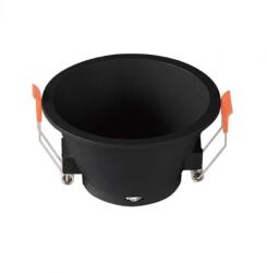 V-TAC Led GU10 Spot Keret kerek beépíthető - fekete - 6637 (6637)