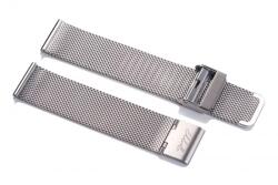 Edelwolle MESH/Milanese óraszíj, ezüst, 18 mm - oraszij - 5 990 Ft