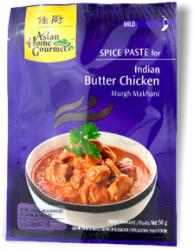 Asian Home Gourmet Indiai Vajas Csirke Fűszerpaszta, 50gr (Asian Home Gourmet) (8886390202079  27/08/2026 (12db))