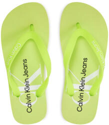 Calvin Klein Jeans Flip flop Beach Sandal Monologo Tpu YW0YW01246 Verde