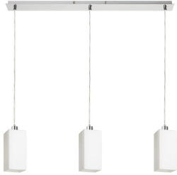 Rendl light studio LIZ III 80 függő lámpa opál üveg/matt nikkel 230V LED E27 3x11W (R14027) - ledfiller